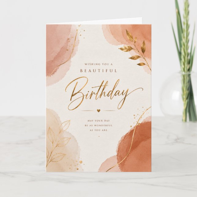 Cartão Feliz Aniversário! (Frente)