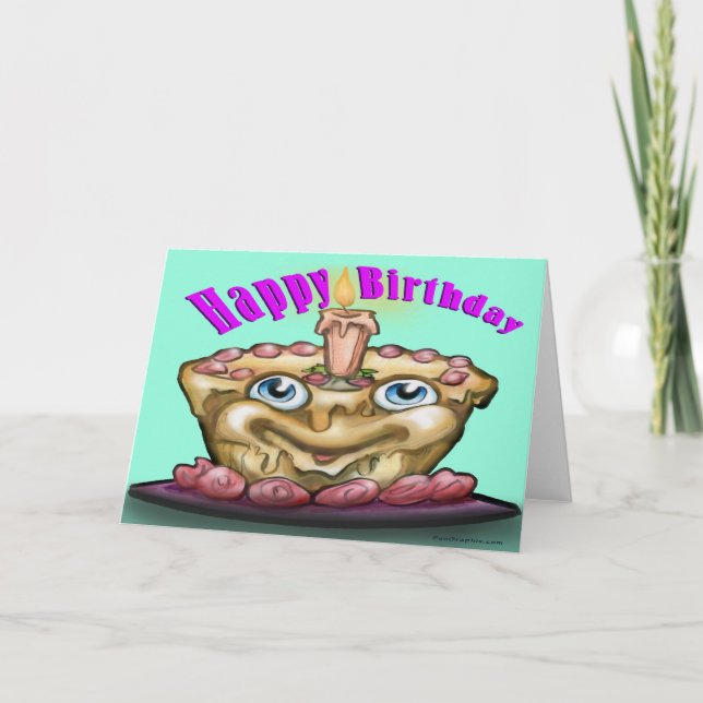 Cartão Feliz aniversário (Frente)