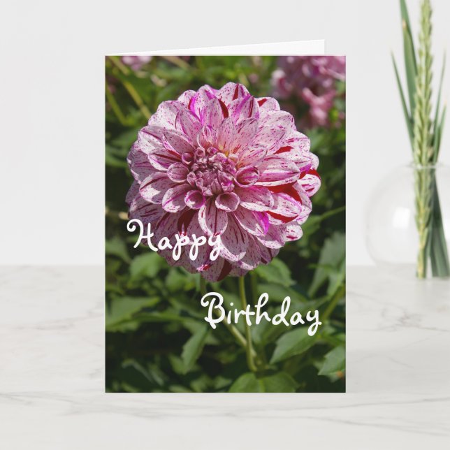 Cartão Feliz aniversário (Frente)