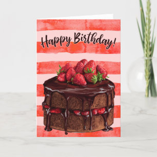 Cartão Feliz aniversário