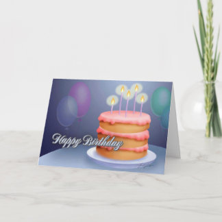 Cartão Feliz Aniversário #4