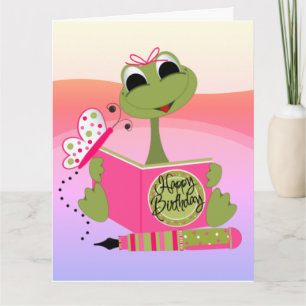Cartão Feliz Aniversário -Adicione sua mensagem especial