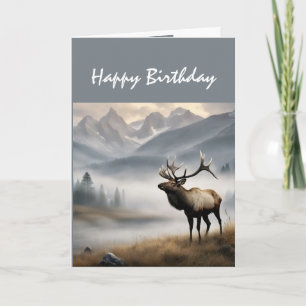 Cartão Feliz Aniversário Alguém Extraordinário Alce