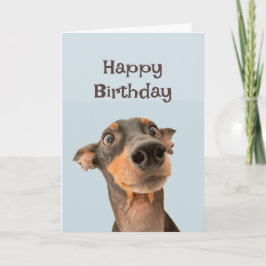 Cartão Feliz Aniversário Amigo Engraçado Cachorro Engraça
