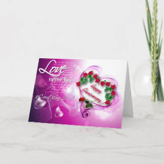 Cartão Feliz Aniversário - Amor (Cristão)