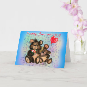 Cartão Feliz Aniversário - Amor Verdadeiro - Abraço Bon