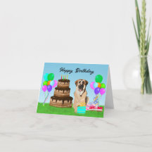 Feliz Aniversário Anatolian Shepherd Dog no Aniver