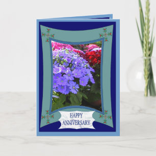 Cartão Feliz Aniversário, Brilhante roxo