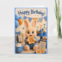 Feliz Aniversário Bunny c/ Toast dos Baby Bun Buns