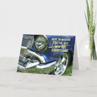 Cartão Feliz Aniversário... Cara Que Tem Tudo, Vs 2