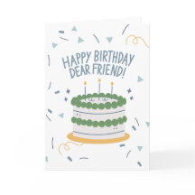 Feliz Aniversário Caro Amigo