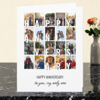 Feliz Aniversário Colagem de Fotos de Casamento 20