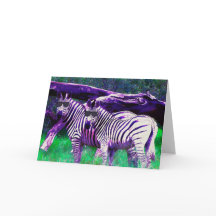 Feliz aniversário com zebras Vestindo óculos escur