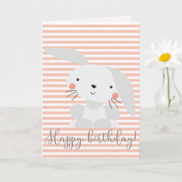 Cartão Feliz Aniversário - Crianças Bonitas