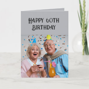 Cartão Feliz Aniversário da Idade Personalizada Chamando