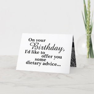 Cartão Feliz Aniversário da Rosquinha da Comida Engraçada