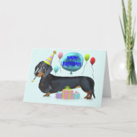 Feliz aniversário Dachshund