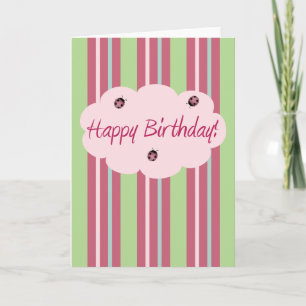 Cartão Feliz aniversário Damybugs