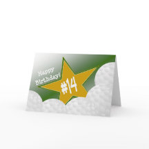 Feliz aniversário de 14, Golf Star!