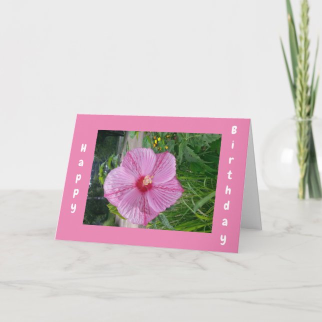 Cartão FELIZ **aniversário de 40 anos (Frente)