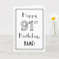 Feliz aniversário de 911 ruas, Estilo de Deco de A