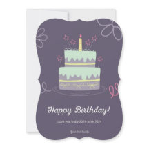 Feliz aniversário de cumprimentos de seu amigo