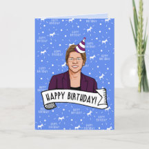 Feliz Aniversário de Elizabeth Warren