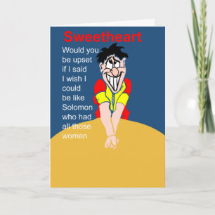 Cartão Feliz aniversário de esposa