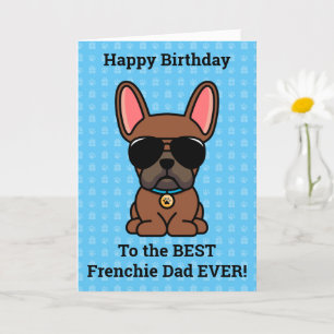 Cartão Feliz Aniversário do Cachorro Vermelho Fawn Cacho