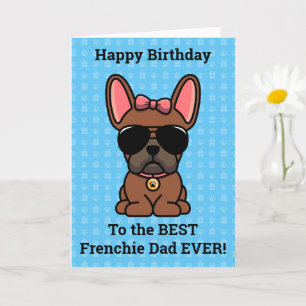 Cartão Feliz Aniversário do Cachorro Vermelho Fawn Cacho