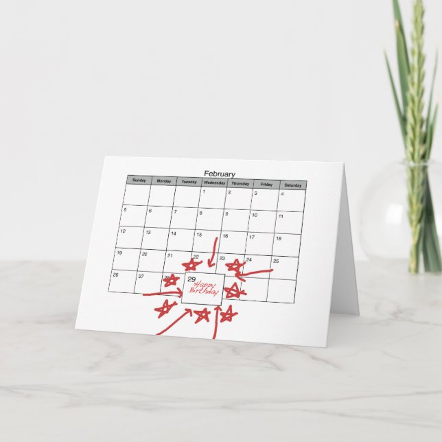 Cartão Feliz Aniversário do Dia do Salto (Frente)