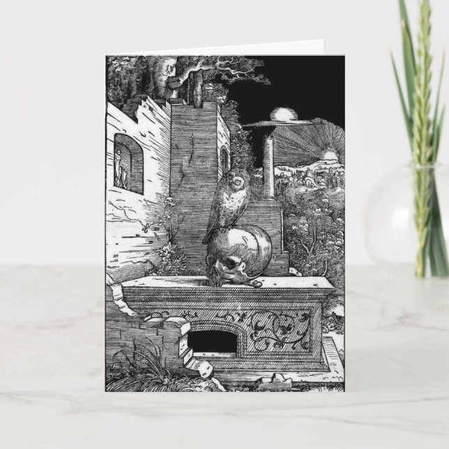 Cartão Feliz Aniversário do Lado Negro (Frente)