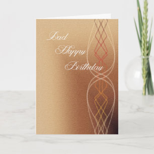 Cartão Feliz aniversário do pai