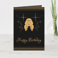 feliz aniversário do rei coroa negra