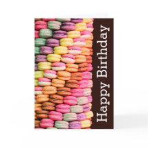 Feliz aniversario doce de Macarons