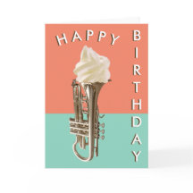 Feliz Aniversário Engraçado Música Humor Sorvete C