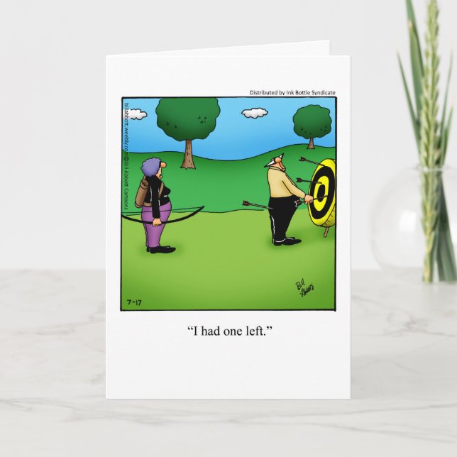 Cartão Feliz Aniversário Engraçado Para Eles (Frente)