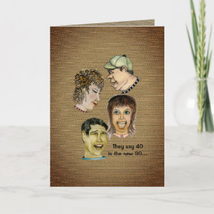 Cartão Feliz aniversário engraçado para qualquer idade qu