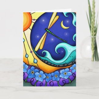 Cartão Feliz Aniversário - Esqueça-me Não