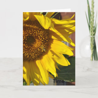 Cartão Feliz aniversário...... Está na hora...