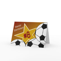 Feliz aniversário, estrela de futebol!