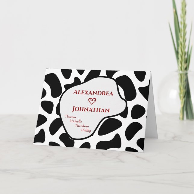 Cartão Feliz Aniversário Família Amigos Modernos Personal (Frente)