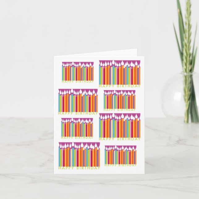 CARTÃO FELIZ ANIVERSARIO FELIZ (Frente)