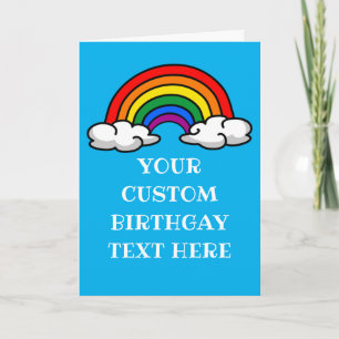 Cartão Feliz Aniversário Gay