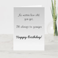 Feliz Aniversário Irmã Irmão Mais Velho Humor Engr