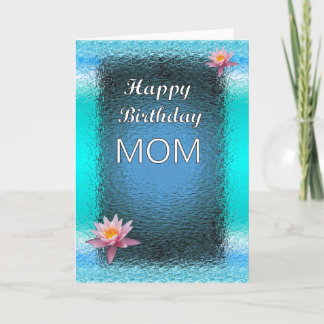 Cartão Feliz Aniversário MÃE