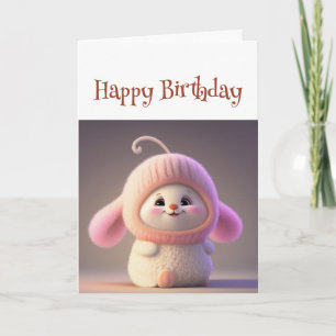 Cartão Feliz Aniversário Mais Cutest Munchkin Sempre Dive