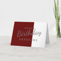 Feliz aniversário Maroon bonito e aniversário bran