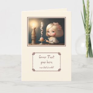 Cartão Feliz Aniversário Menina 01