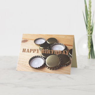 Cartão Feliz aniversário, Mestre de cerveja